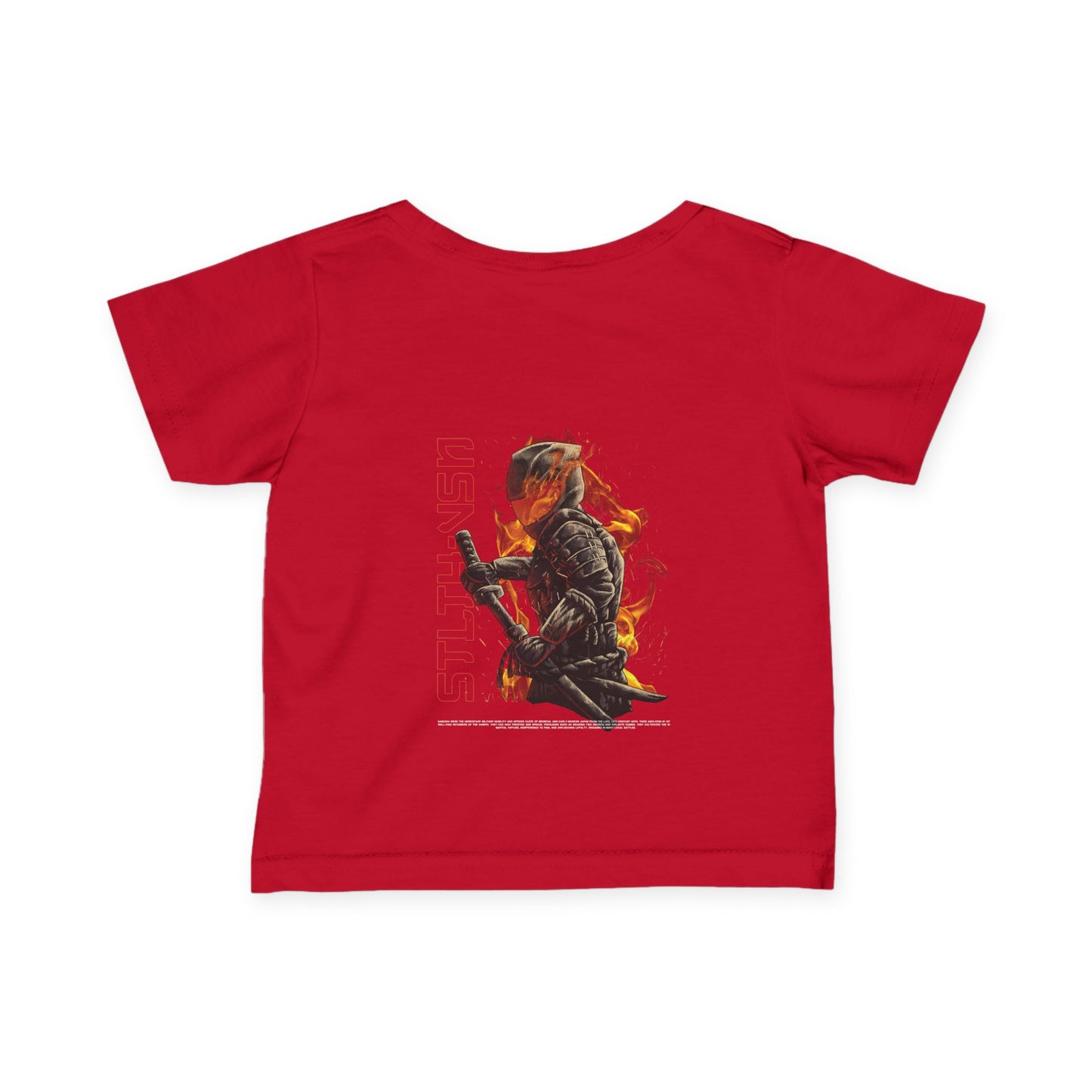 Ninja Warrior Infant Fine Jersey Tee | Cool Graphic Tee for Kids | Ideal Baby Gift