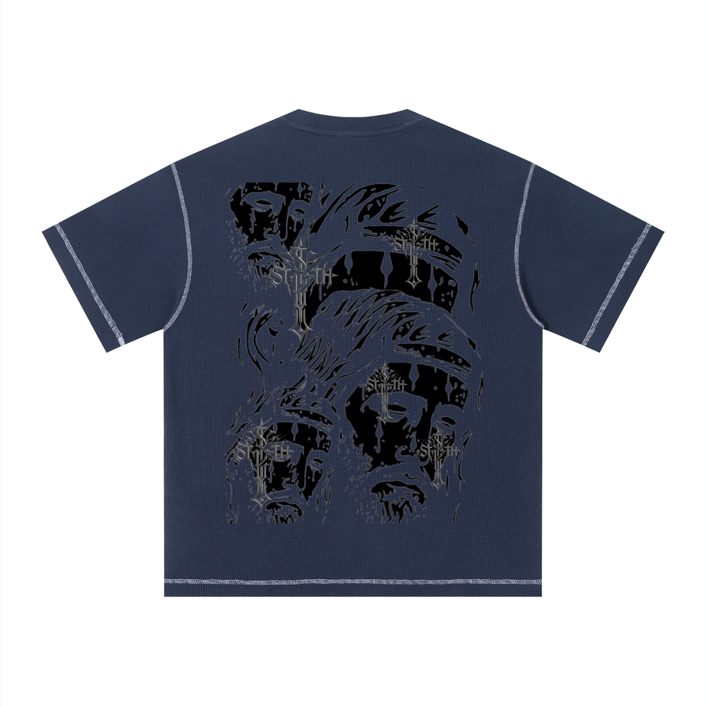 J Sunfade Waffle Boxy T-Shirt