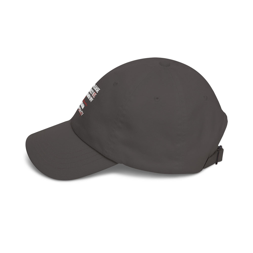 V2R Dad Cap — "Please Protect Me & Return My Vision" Embroidered Baseball Hat