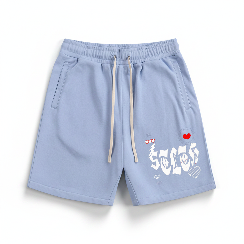 Love is Essential Cotton Shorts