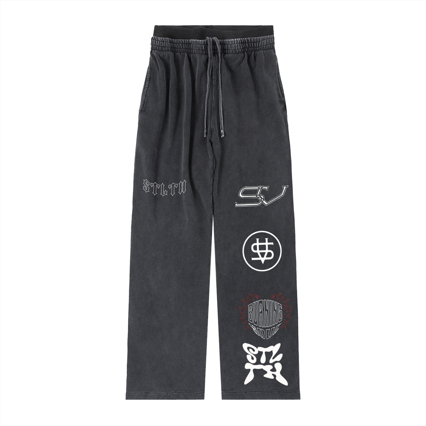 Vintage Washed Waist Pants