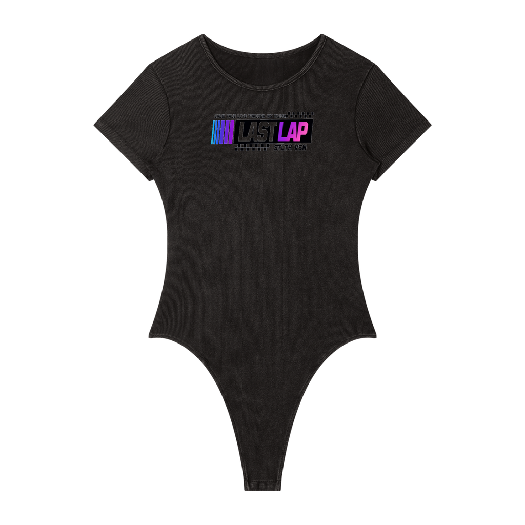 Women's Mineral Wash Crewneck Bodysuit