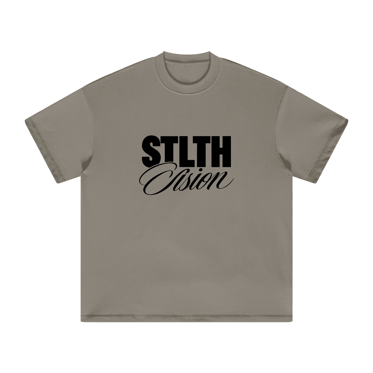 STLTH vision Heavyweight Earth Tone T-Shirt