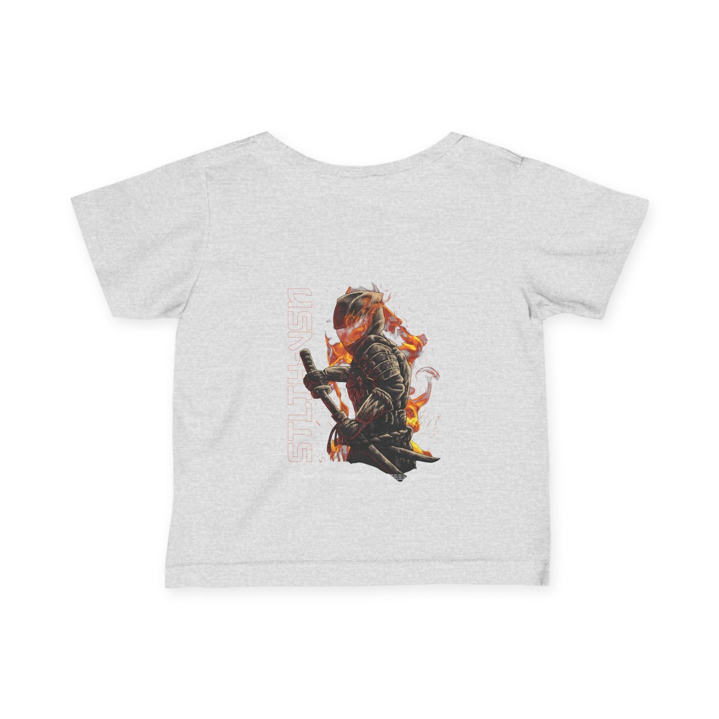 Ninja Warrior Infant Fine Jersey Tee | Cool Graphic Tee for Kids | Ideal Baby Gift