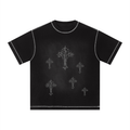 J Sunfade Waffle Boxy T-Shirt