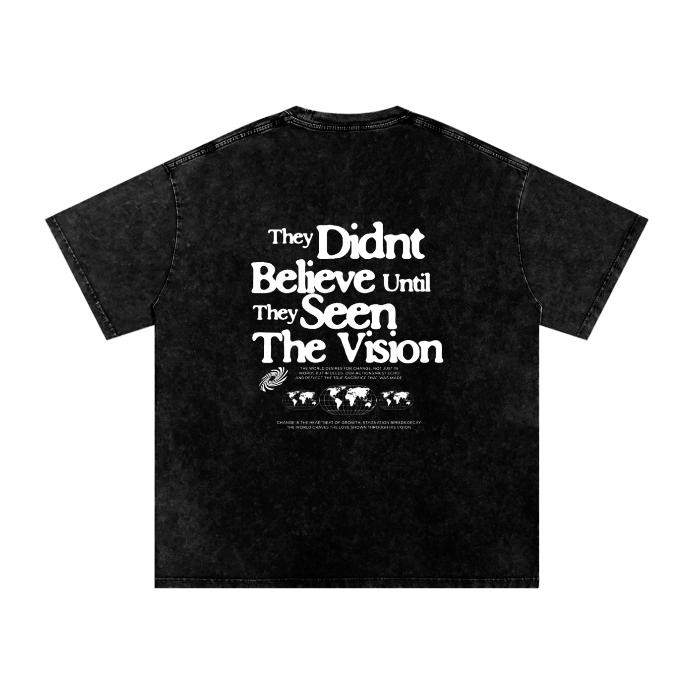 Acid Wash Oversize STLTH TEE