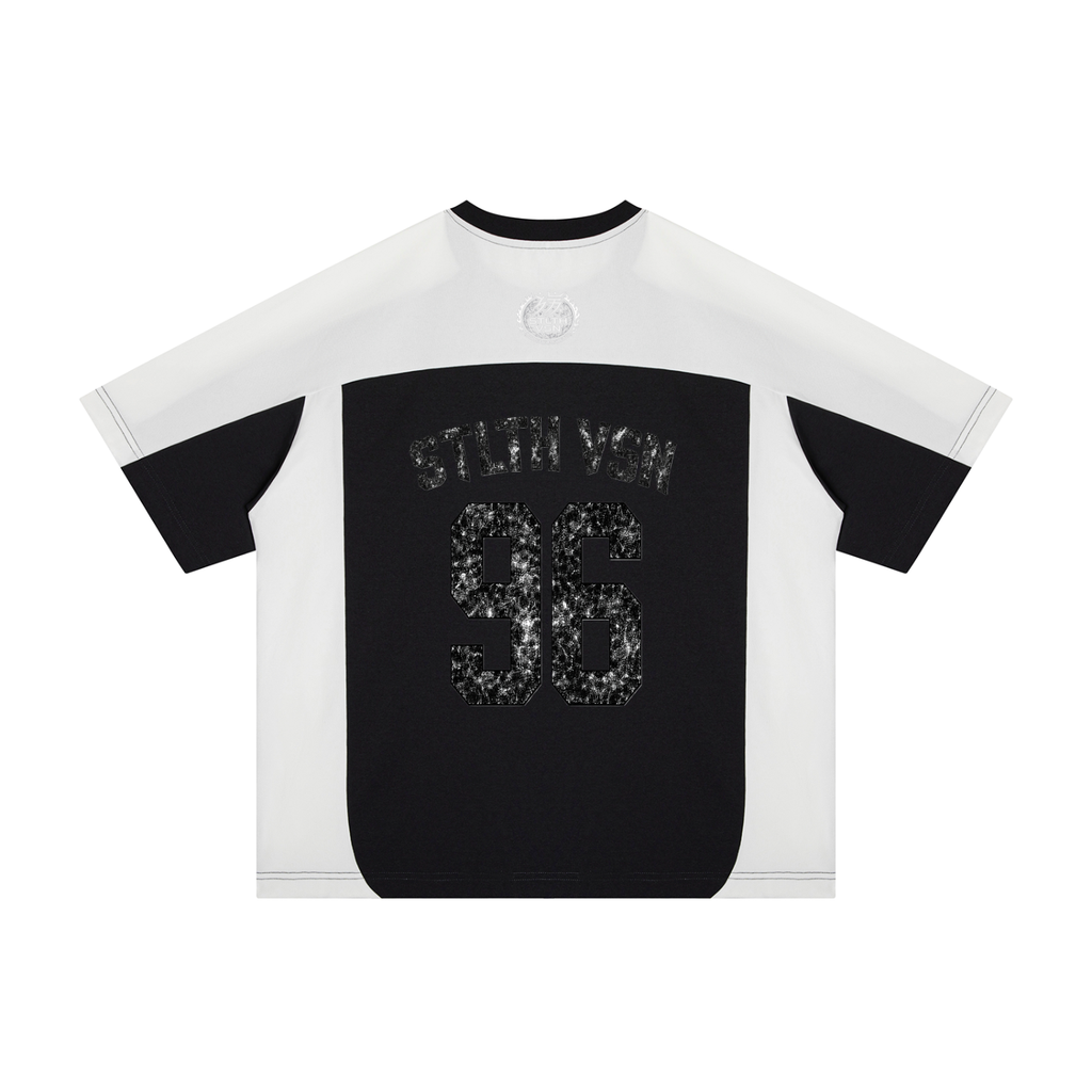 Unisex Color Block Loose T-Shirt