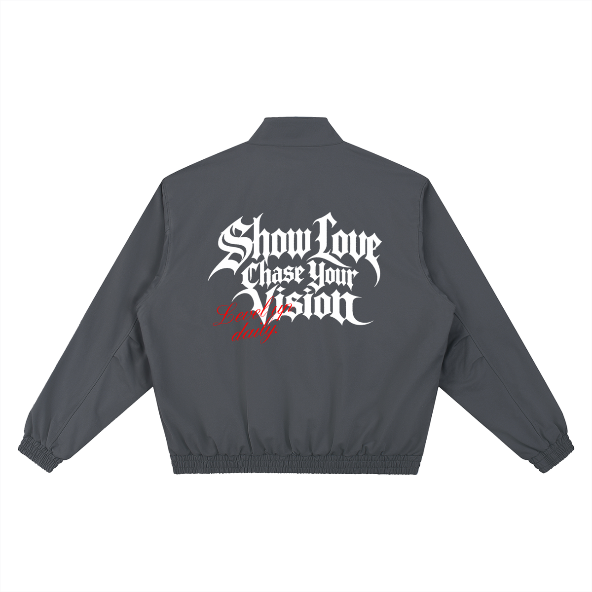 FIRE Collar Bomber Jacket