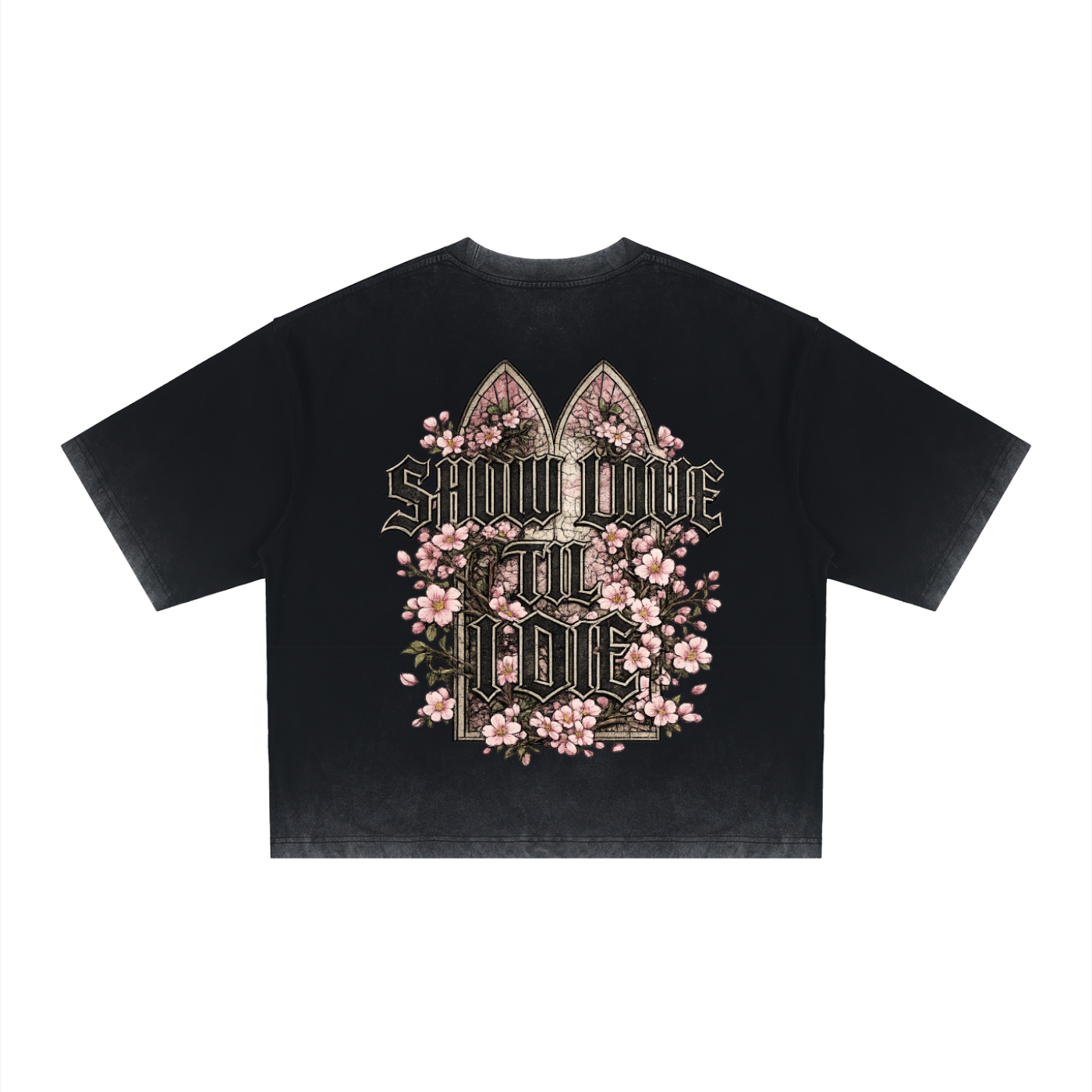Unisex Reverse Dyed Boxy T-Shirt
