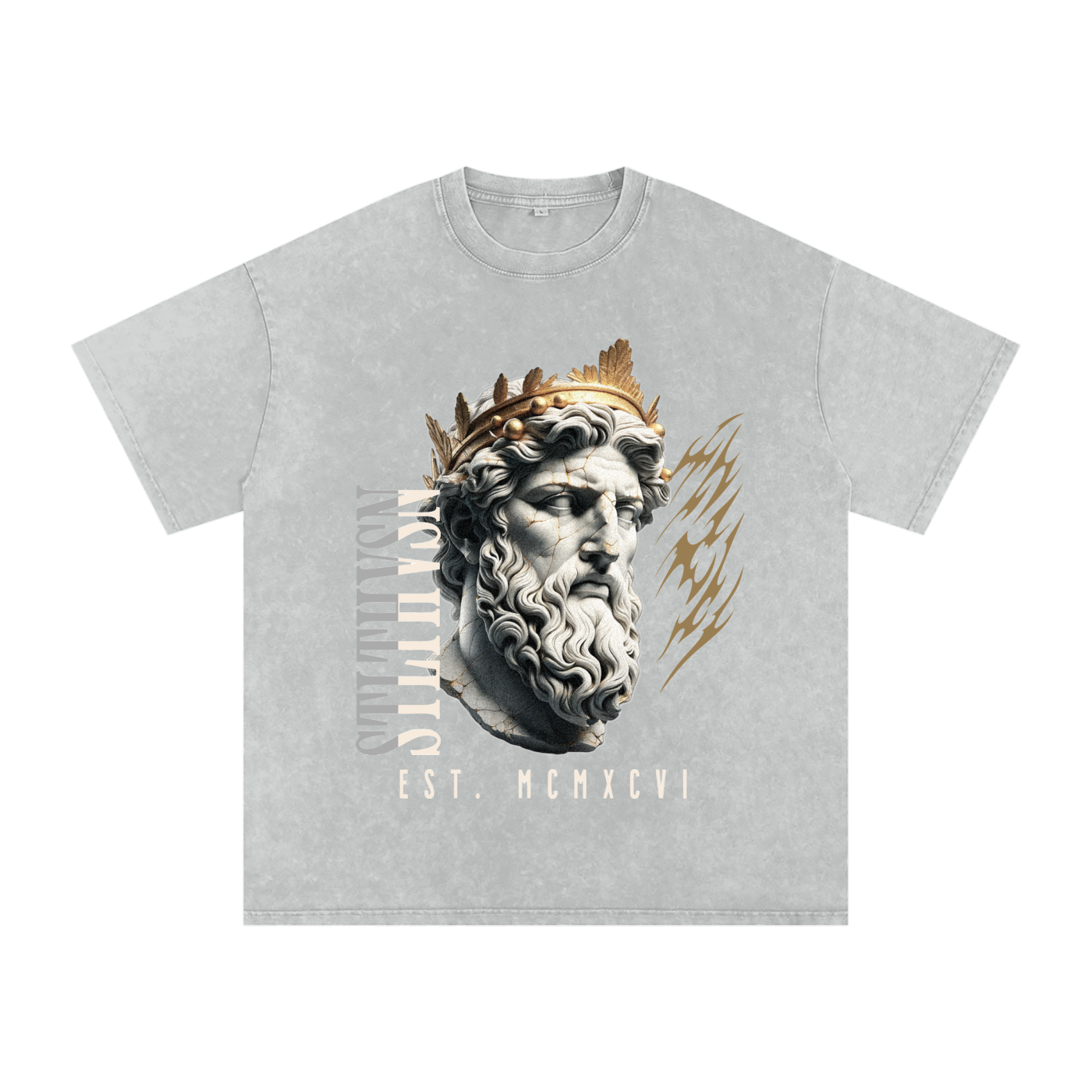 STLTH VSN Acid Wash Oversize