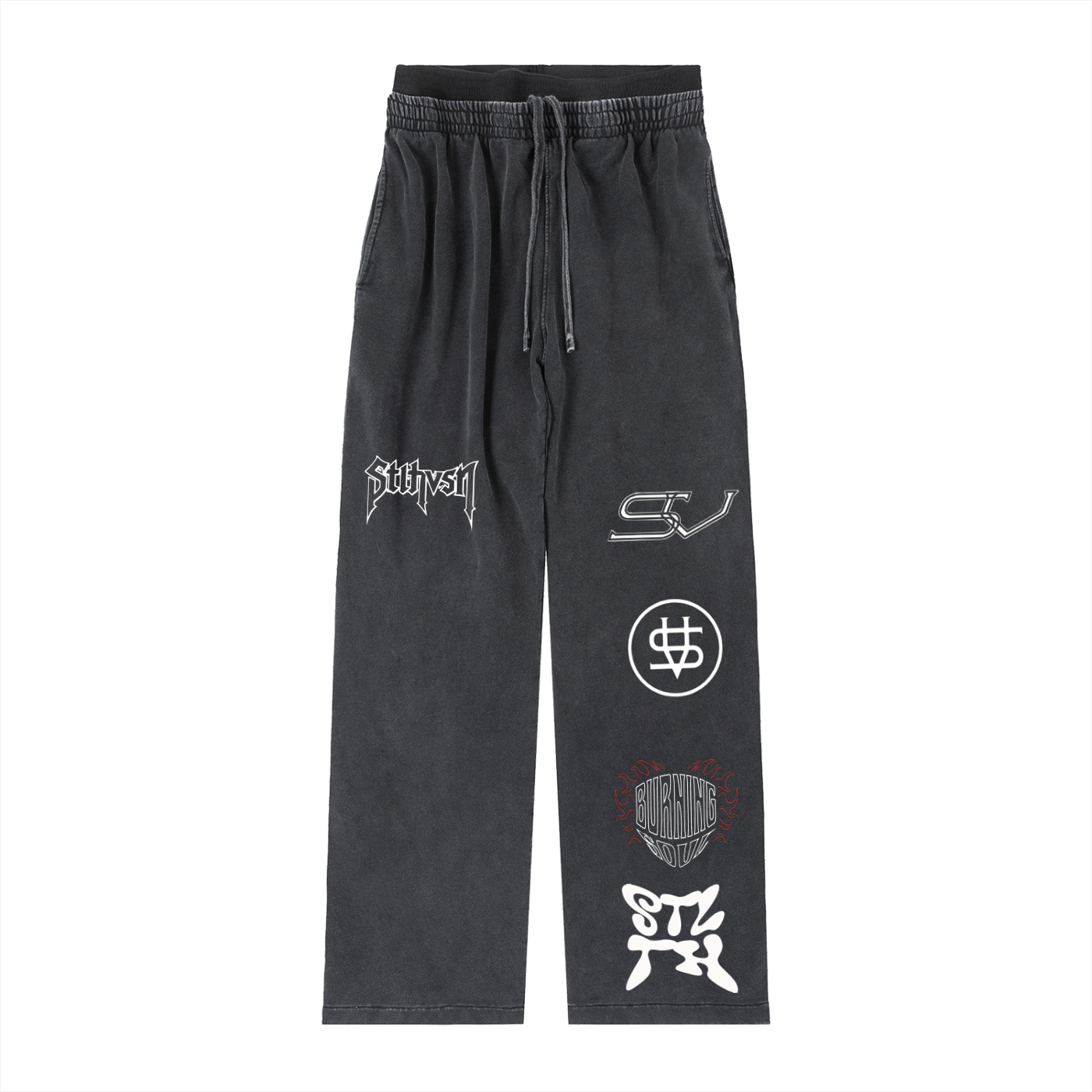 002 Vintage Washed Waist Pants