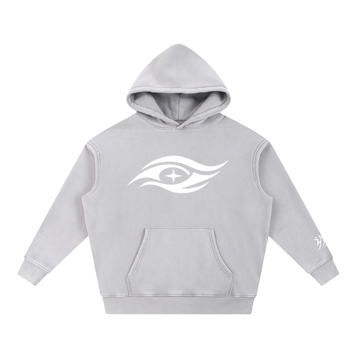 SV27 BLESSED  Snow Wash Fleece Oversize Hoodie