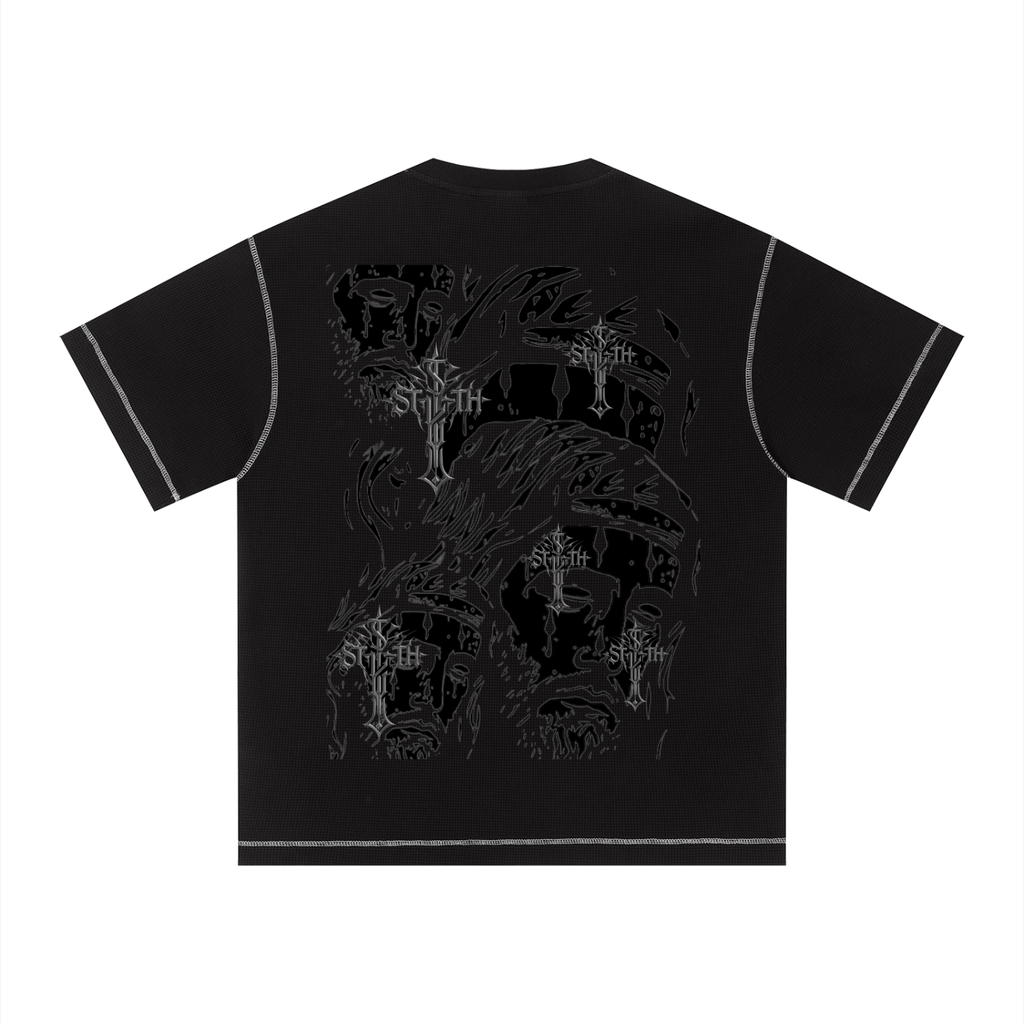 J Sunfade Waffle Boxy T-Shirt