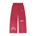 Tranquil  Sunfade Paneled Barrel Leg Sweatpants
