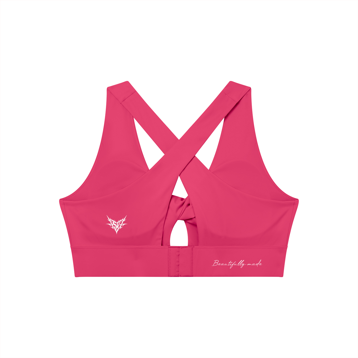 Women's Twist Front V-Neck Sports Bra