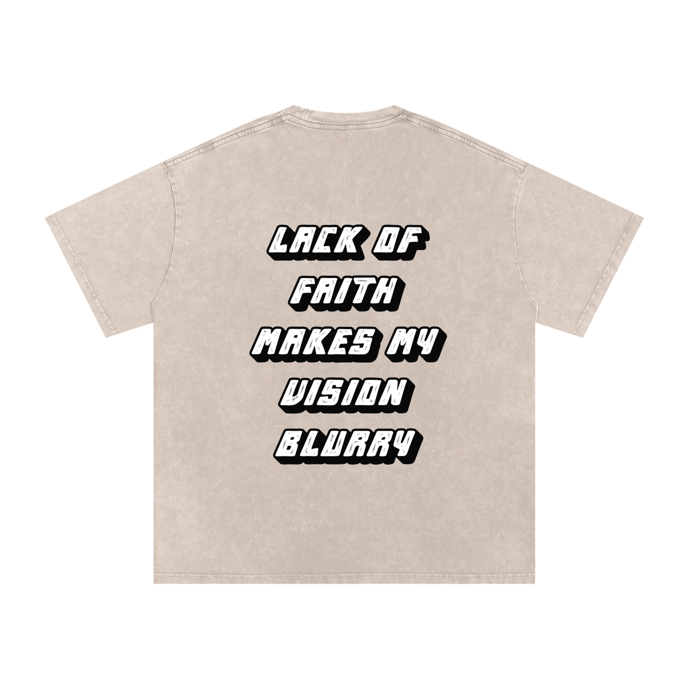 Lack of Faith Makes my vision Blurry 001