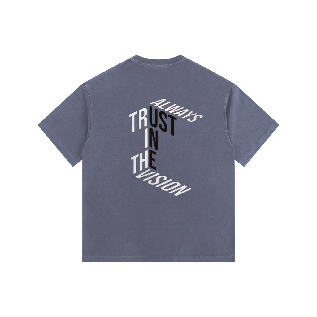 Trust Vintage Washed Oversized Cotton T-Shirt