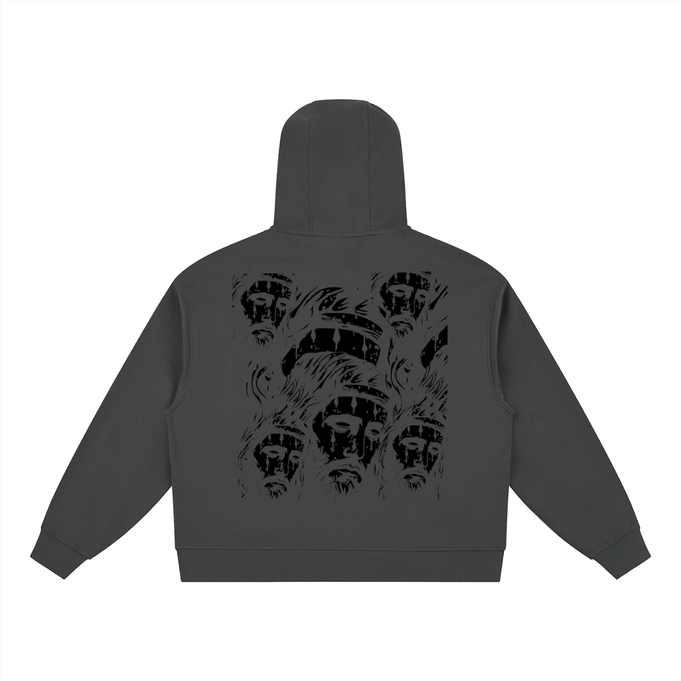 002 Isolated Visions Placket Hoodie