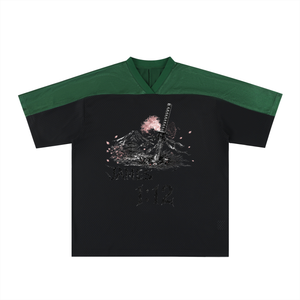 Dark Green with Black