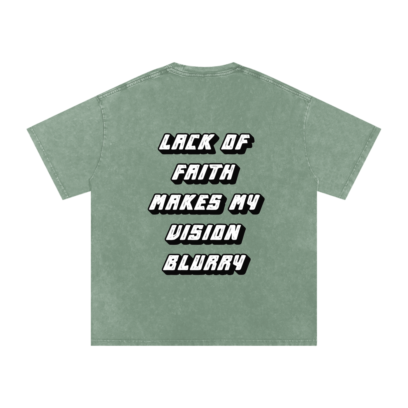 Lack of Faith Makes my vision Blurry 001