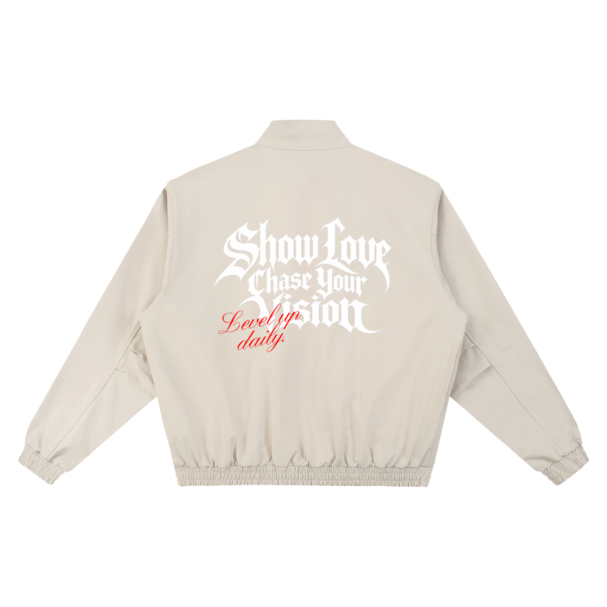 FIRE Collar Bomber Jacket
