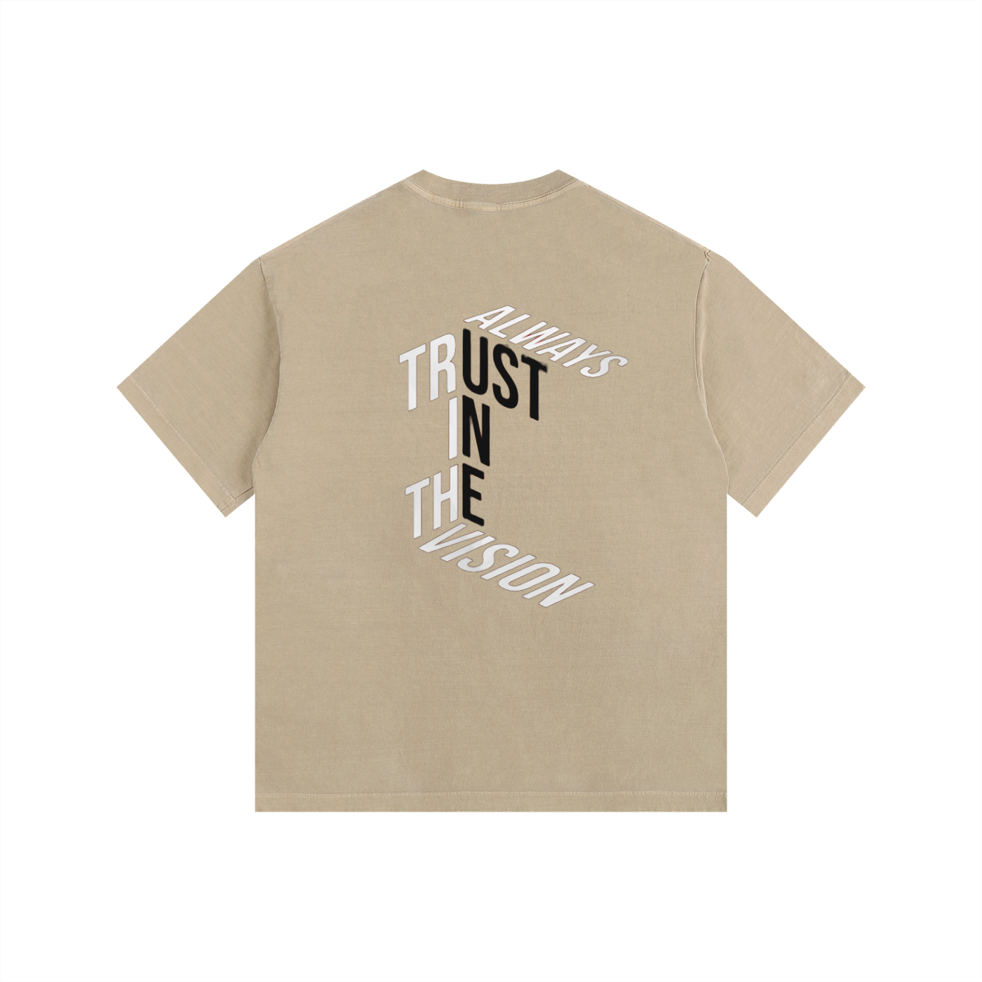 Trust Vintage Washed Oversized Cotton T-Shirt