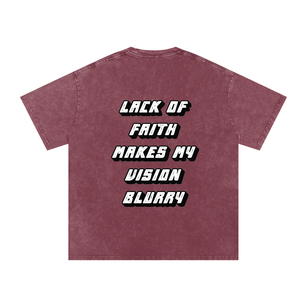 Lack of Faith Makes my vision Blurry 001