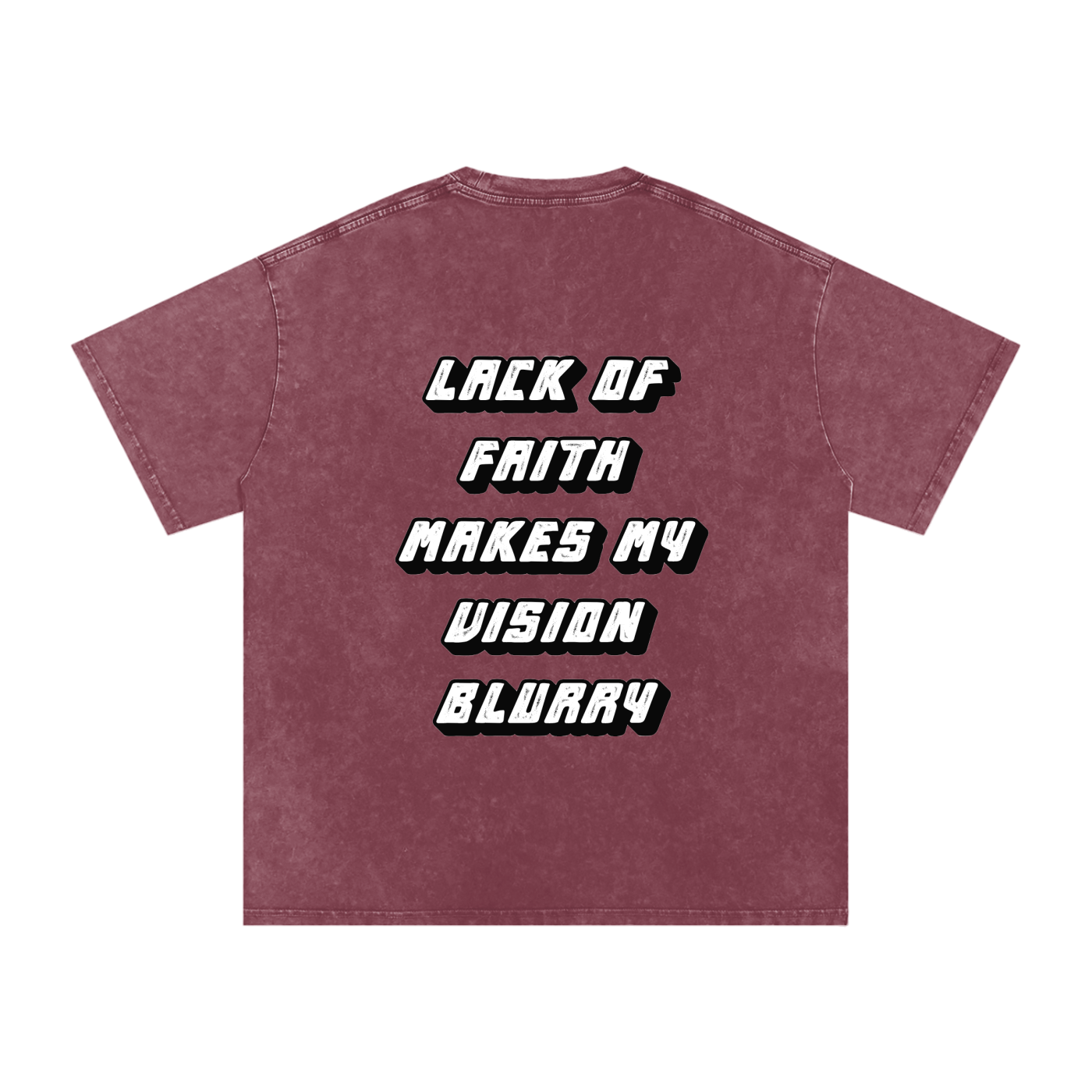 Lack of Faith Makes my vision Blurry 001