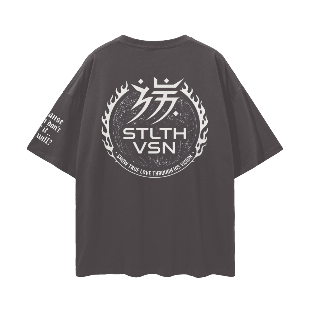 Streetwear Loose Drop Shoulder T-Shirt