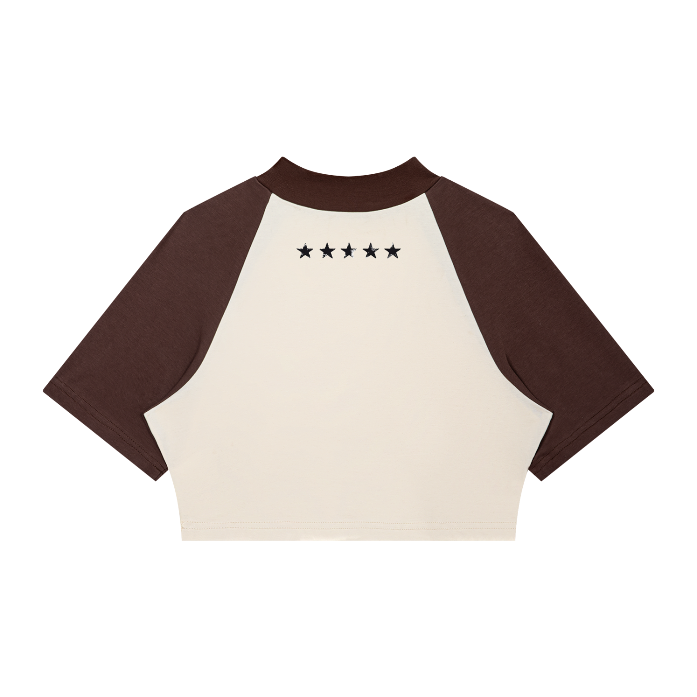 Women’s Color Block Raglan Crop T-Shirt