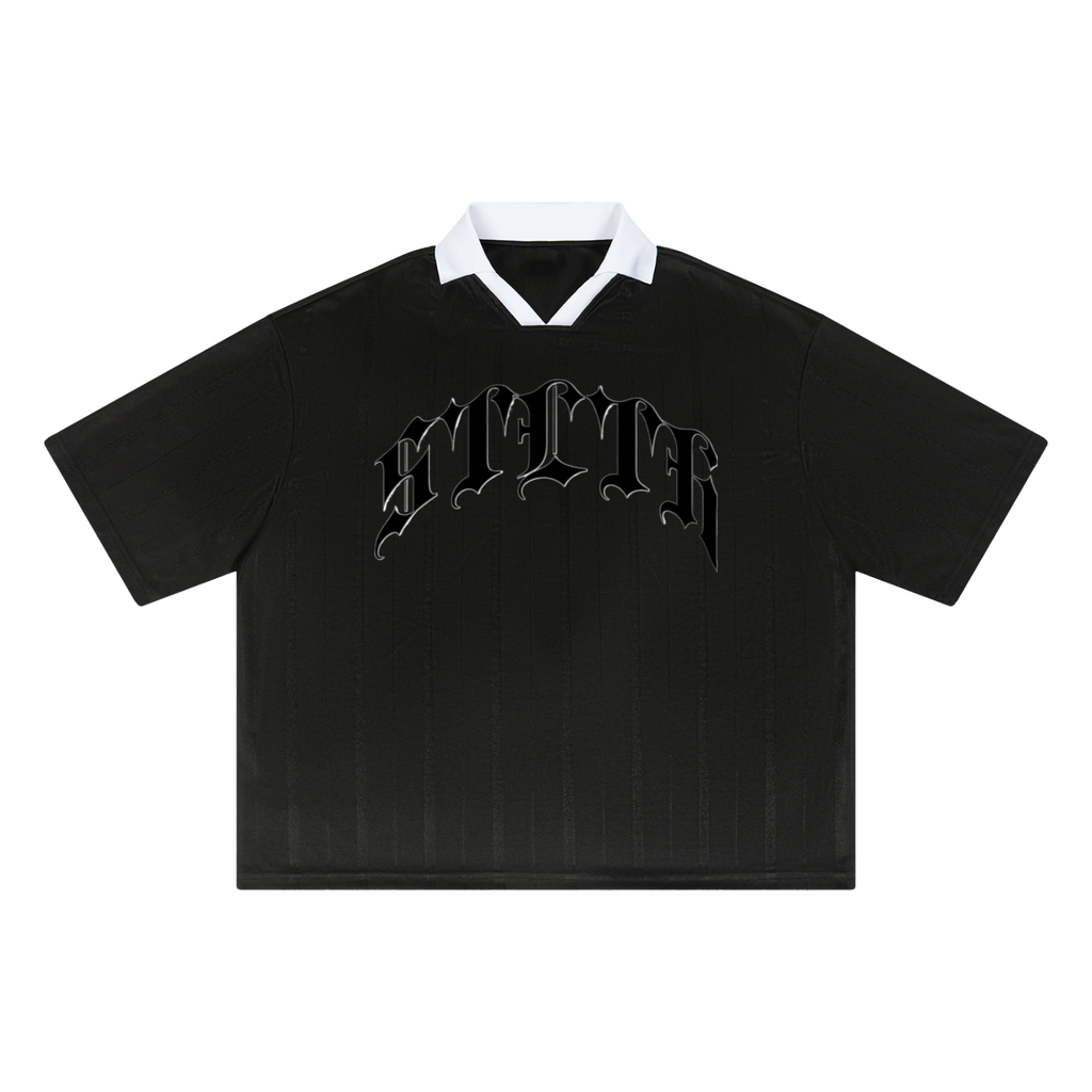Unisex Striped Boxy Soccer Jersey
