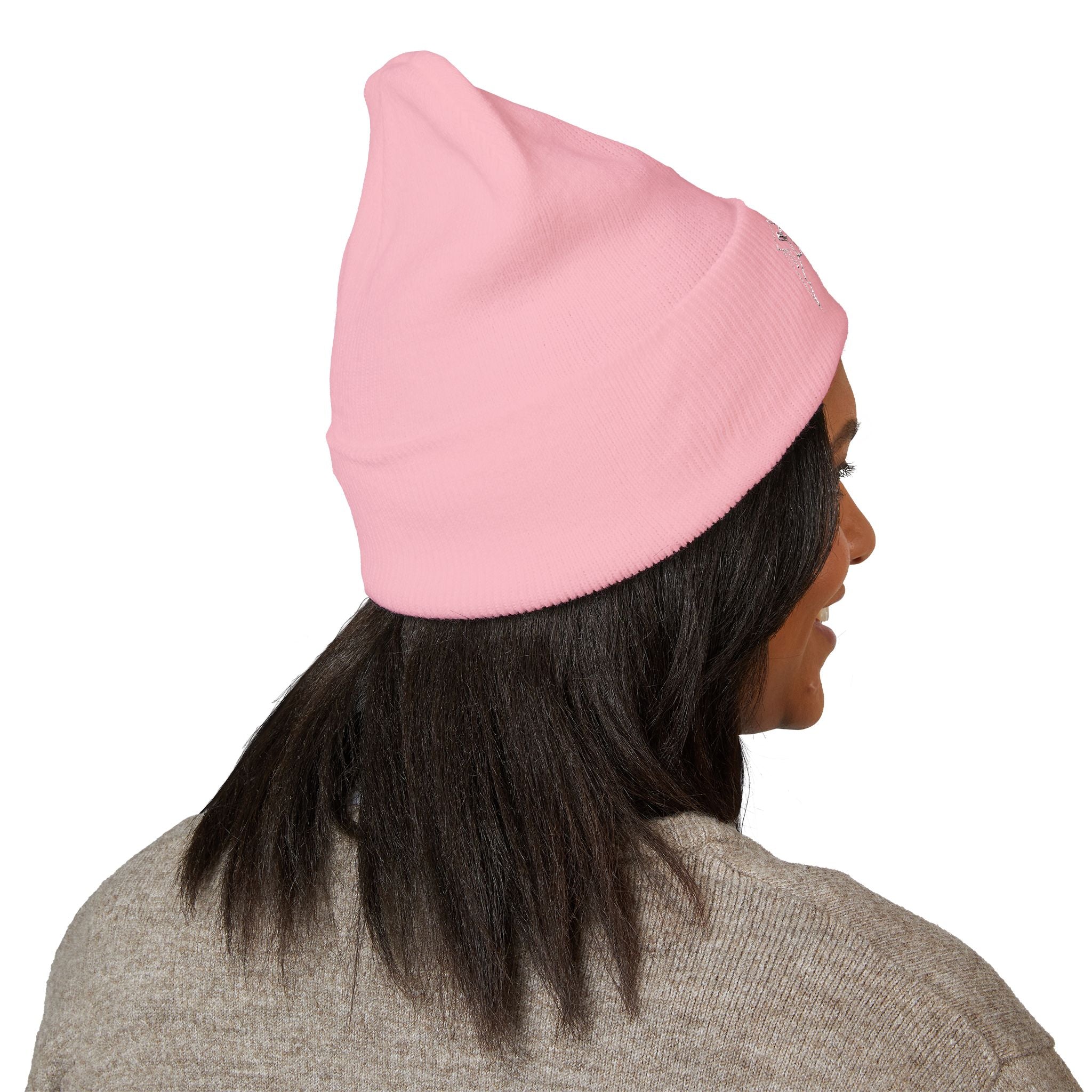002 Embroidered Cuffed Beanie