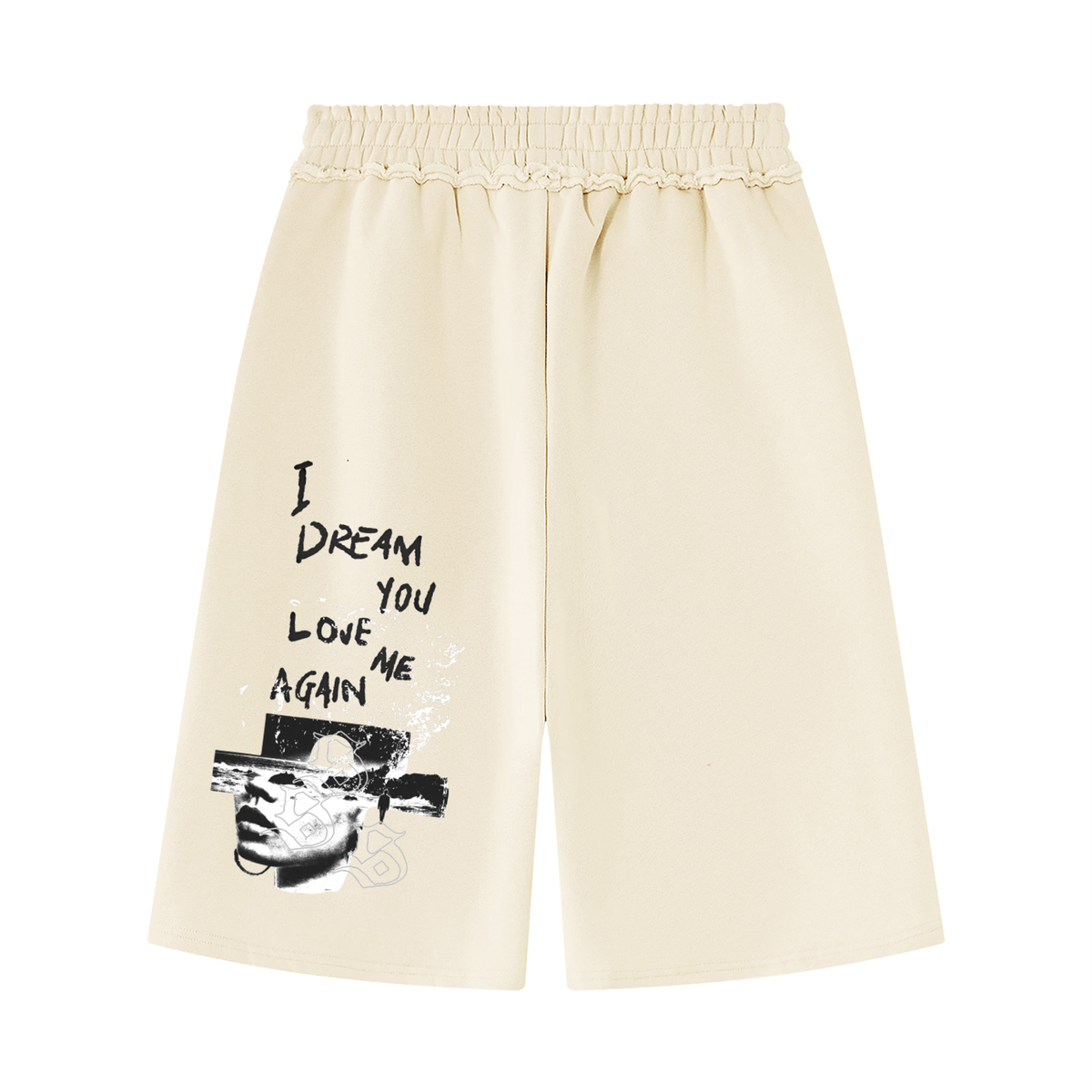 Vision Raw Edge  Shorts