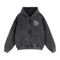 Know God Know Peace 005 Boxy Fleece Hoodie