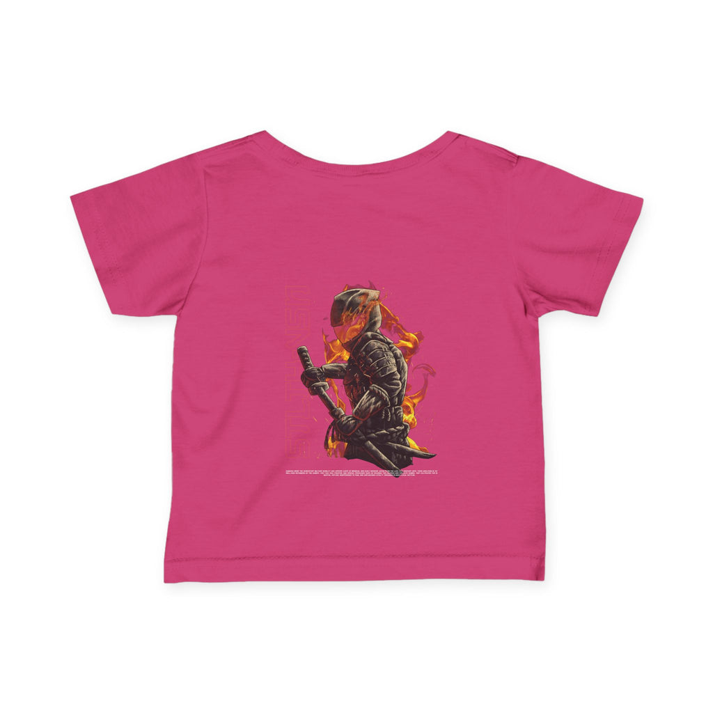 Ninja Warrior Infant Fine Jersey Tee | Cool Graphic Tee for Kids | Ideal Baby Gift
