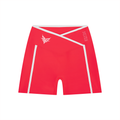 VI Women’s High Rise Color Block Yoga Shorts