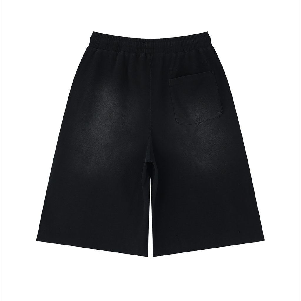 A Eye Raw Edge Shorts