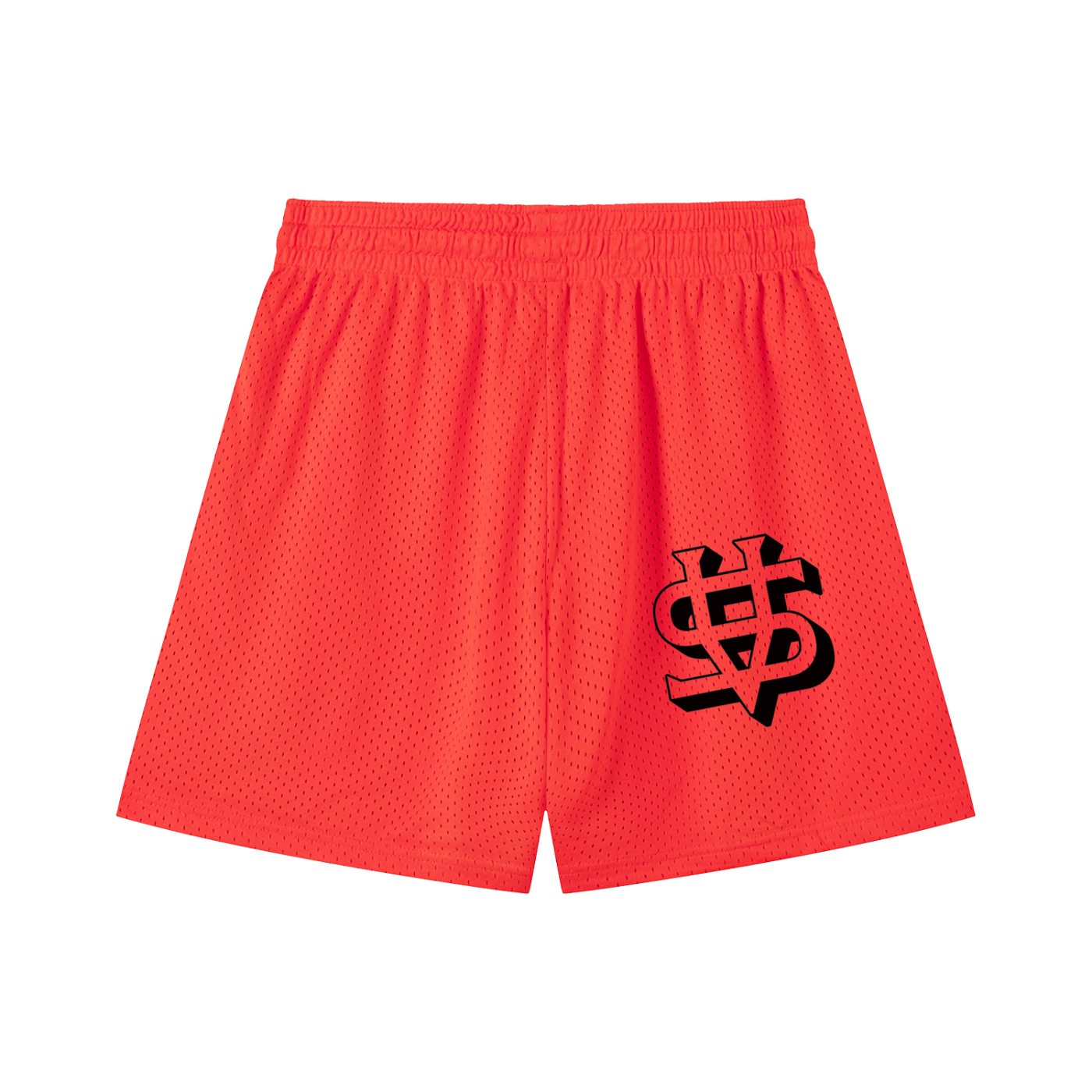 Mesh Drawstring Shorts
