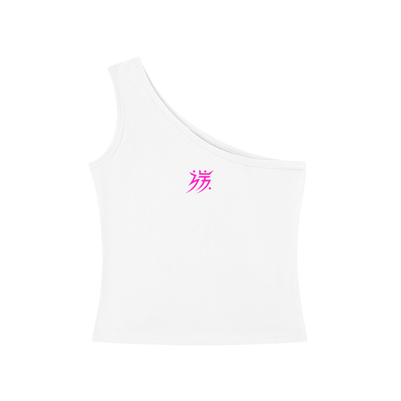 Women's One-Shoulder Crop T-Shirt