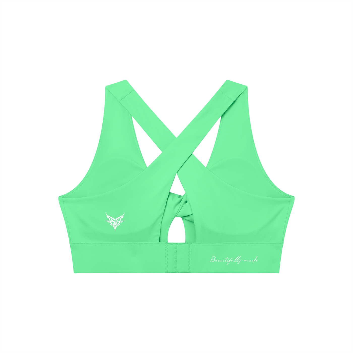 Women's Twist Front V-Neck Sports Bra