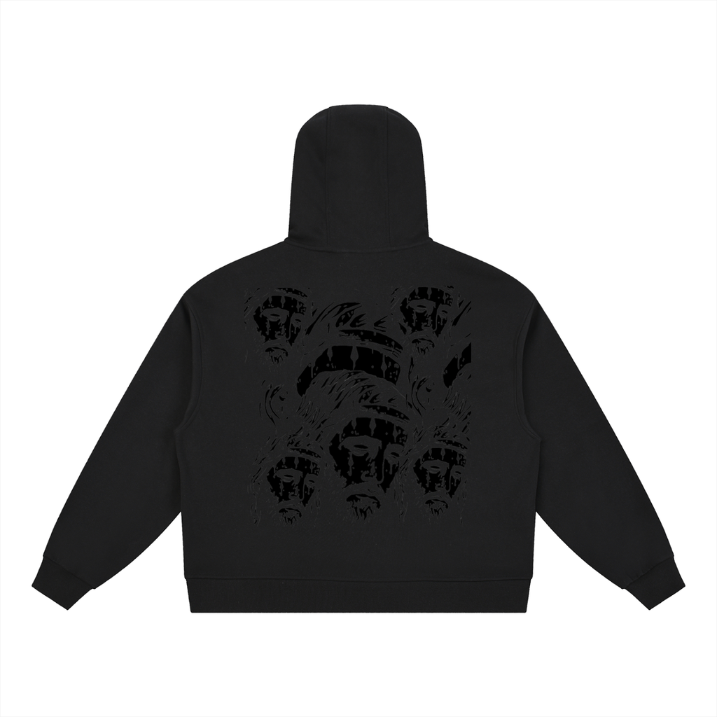 002 Isolated Visions Placket Hoodie