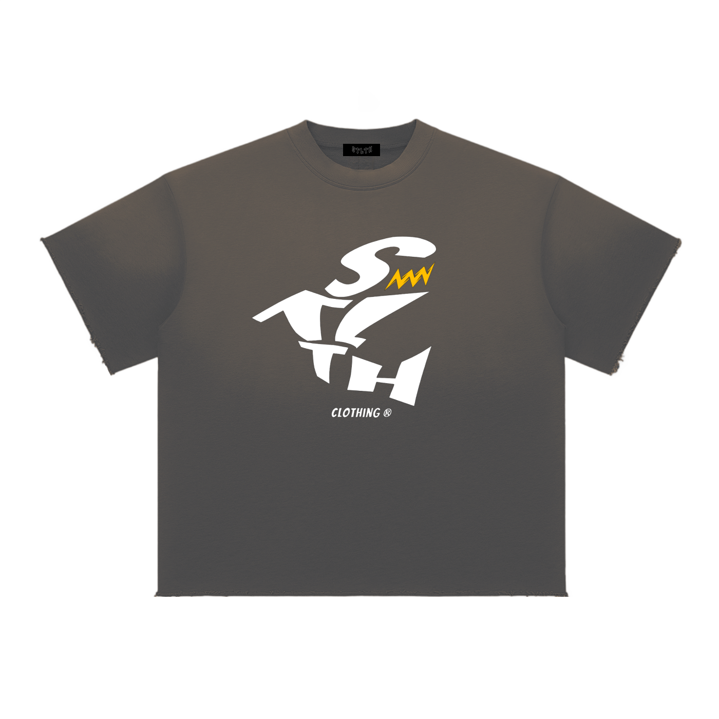 Sun Fade Raw Edge T-Shirt
