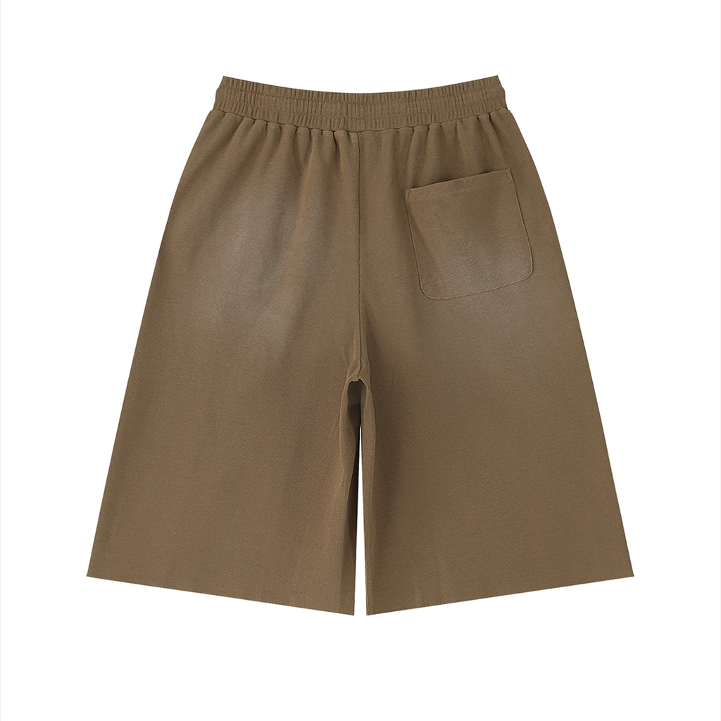 A Eye Raw Edge Shorts