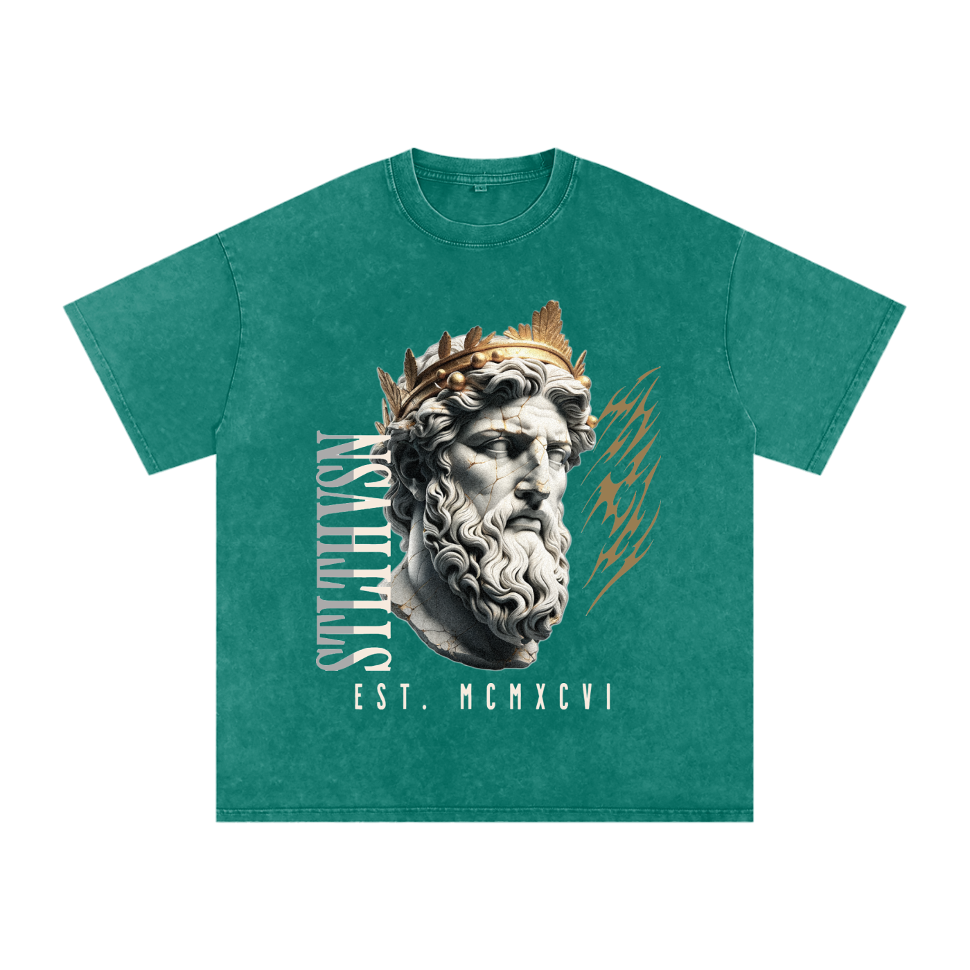 STLTH VSN Acid Wash Oversize