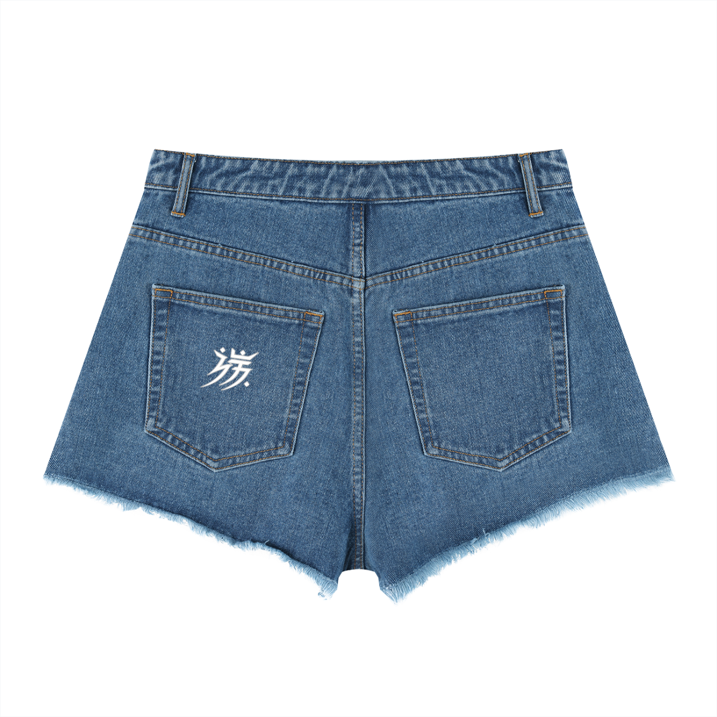 Women’s Vintage Wash High Rise Denim Shorts
