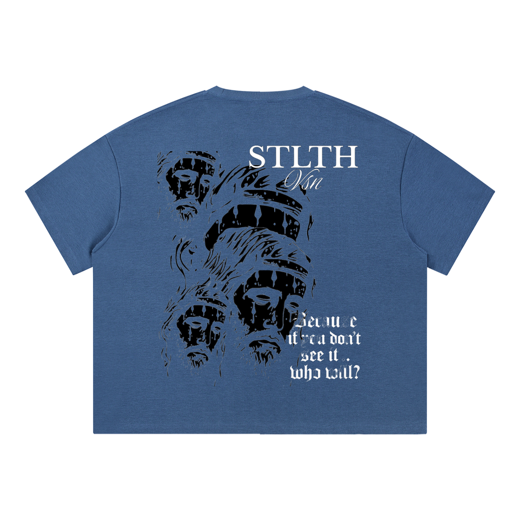 Waffle Boxy T-Shirt