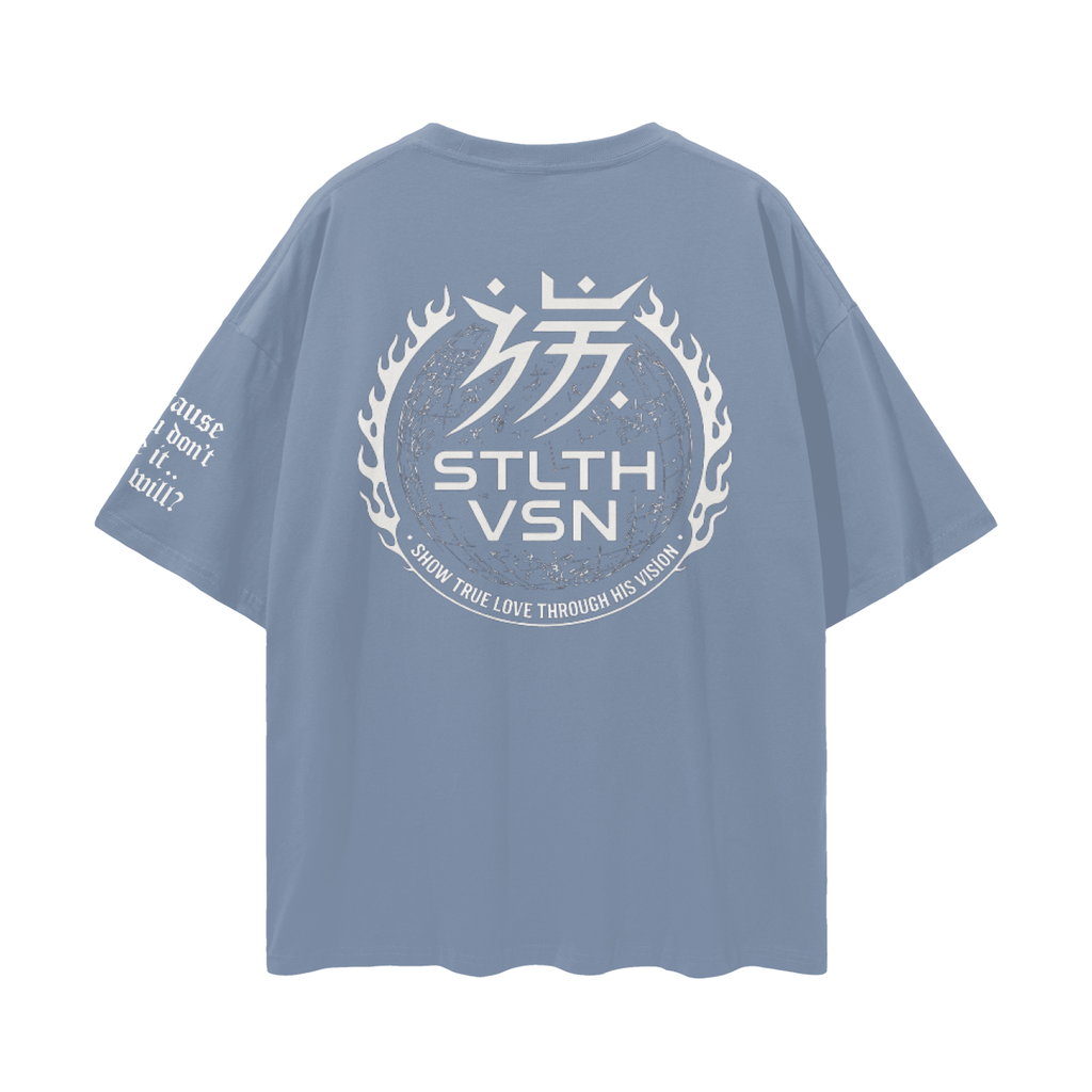 Streetwear Loose Drop Shoulder T-Shirt