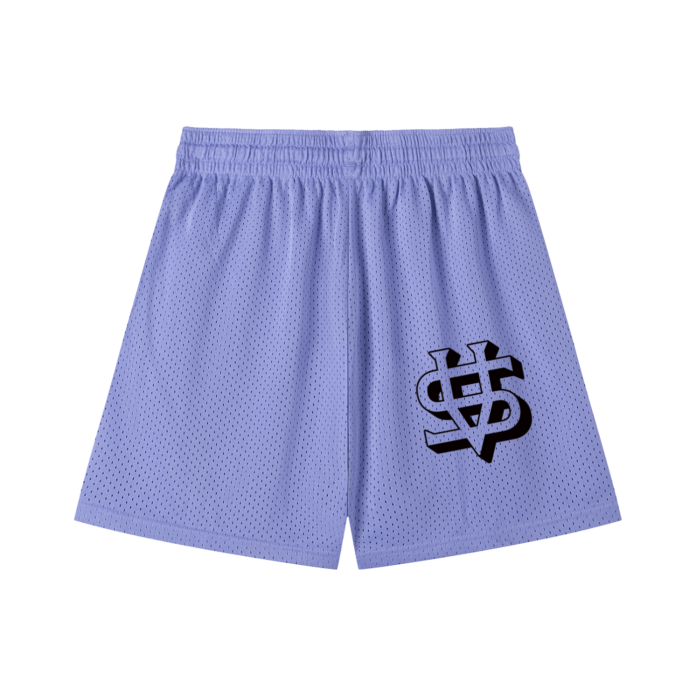 Mesh Drawstring Shorts