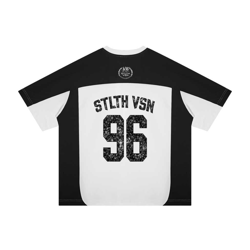 Unisex Color Block Loose T-Shirt