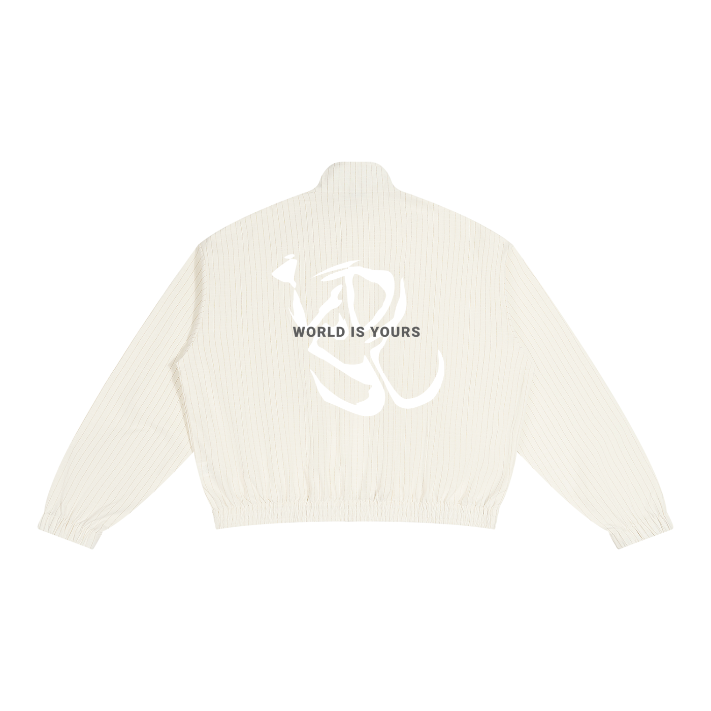 Unisex Striped Full-Zip Track Jacket